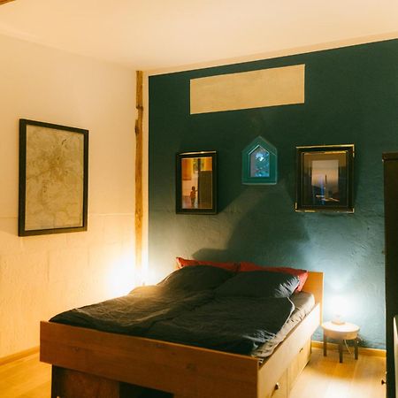 The Upholstery Tinyhouse Deluxe Eco Chalet Kreativ Citynah Chemnitz Esterno foto