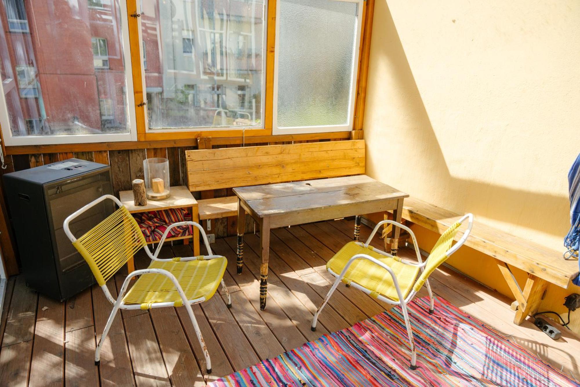 The Upholstery Tinyhouse Deluxe Eco Chalet Kreativ Citynah Chemnitz Esterno foto