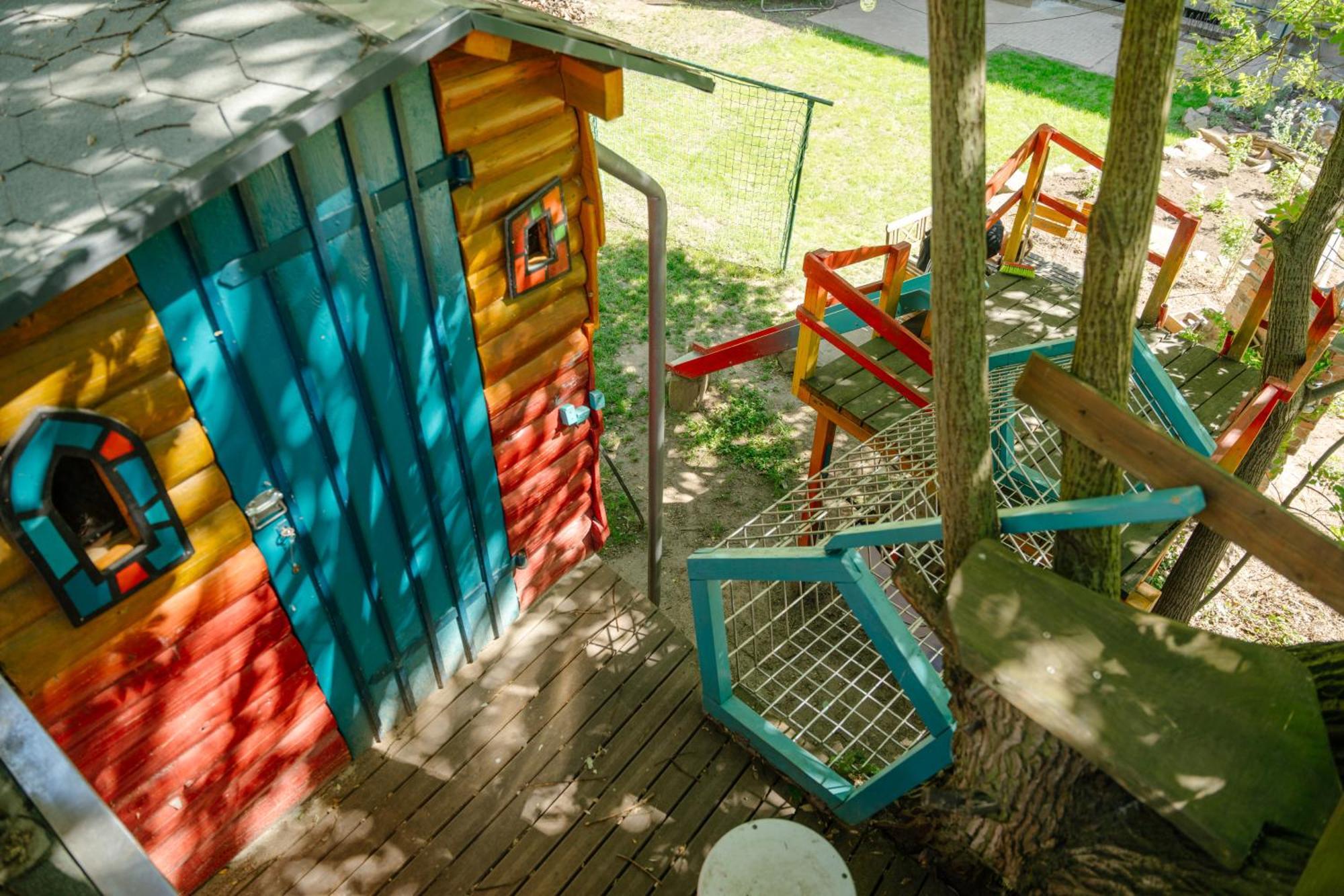 The Upholstery Tinyhouse Deluxe Eco Chalet Kreativ Citynah Chemnitz Esterno foto