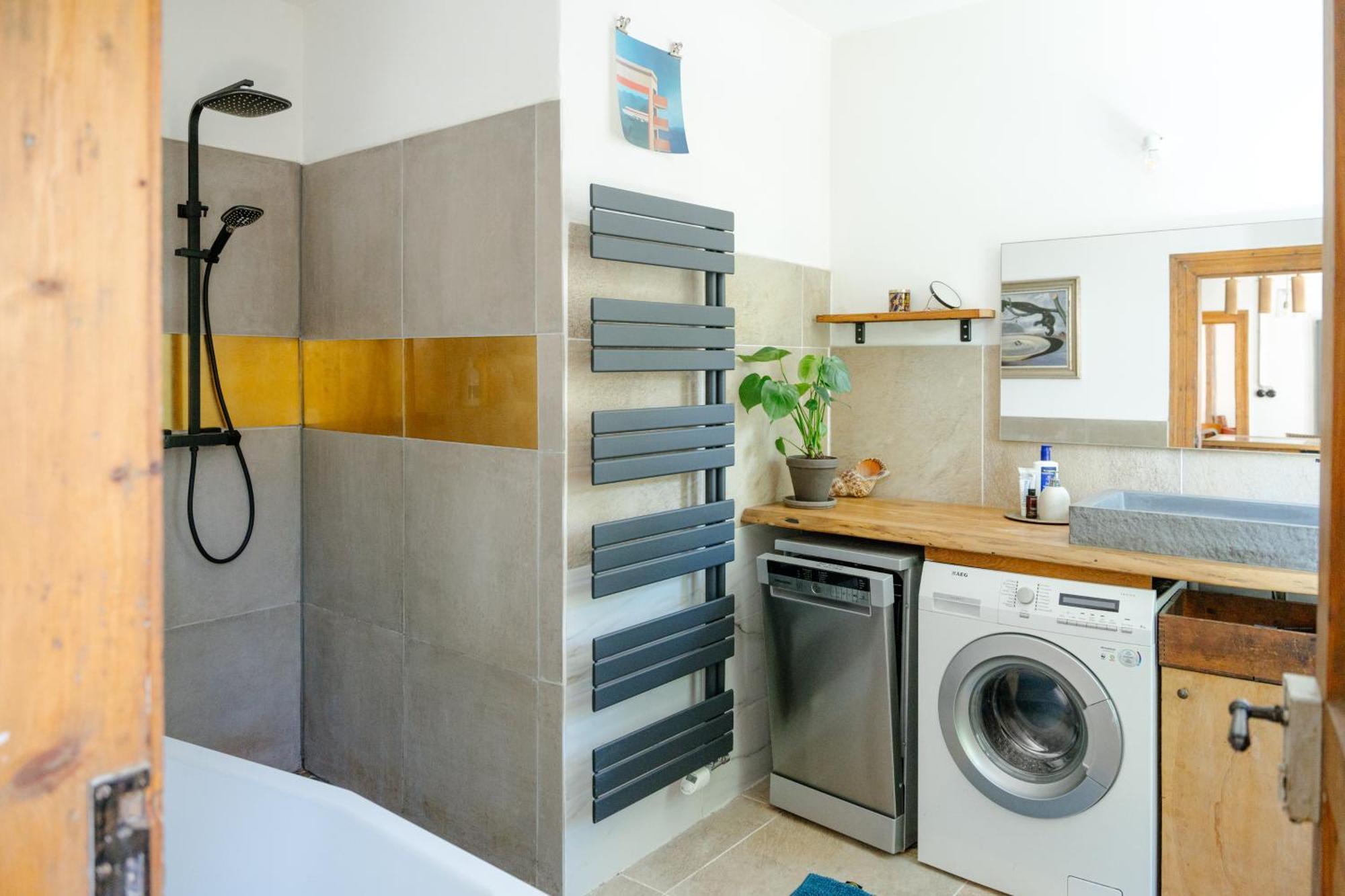 The Upholstery Tinyhouse Deluxe Eco Chalet Kreativ Citynah Chemnitz Esterno foto